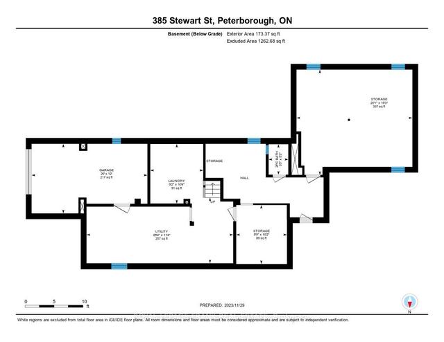 385 Stewart St, House detached with 4 bedrooms, 3 bathrooms and 2 parking in Peterborough ON | Image 32