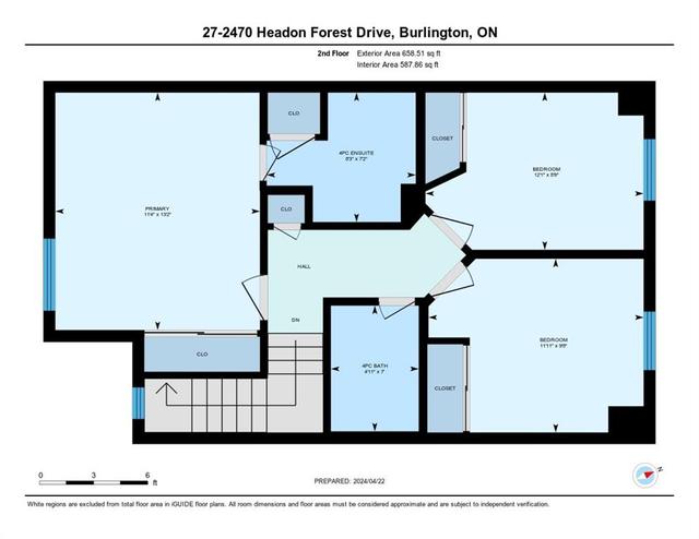 27 - 2470 Headon Forest Drive, House attached with 3 bedrooms, 2 bathrooms and 1 parking in Burlington ON | Image 21