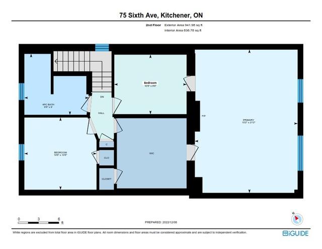 75 Sixth Ave, House detached with 3 bedrooms, 2 bathrooms and 5 parking in Kitchener ON | Image 33