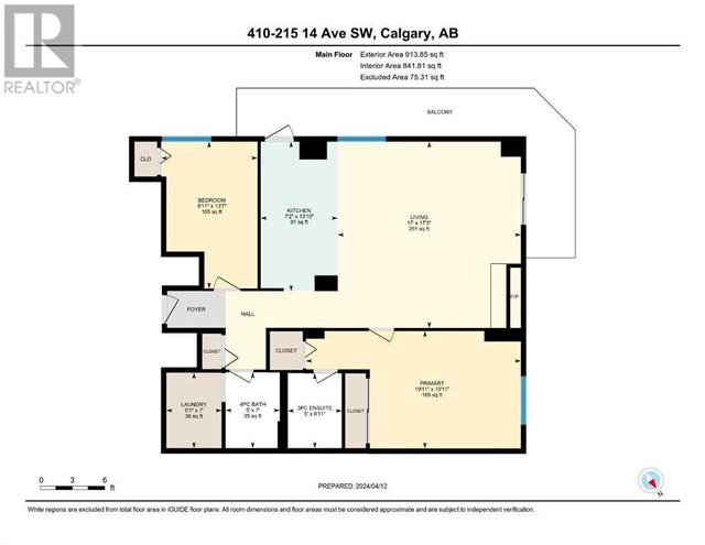 401, - 215 14 Avenue Sw, Condo with 2 bedrooms, 2 bathrooms and 1 parking in Calgary AB | Image 21