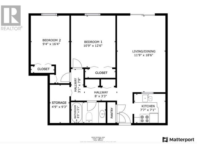 203 - 11 Jonagold Place, Condo with 2 bedrooms, 1 bathrooms and 1 parking in Osoyoos BC | Image 25