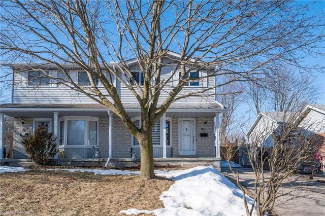 80 Connelly Drive, House semidetached with 3 bedrooms, 1 bathrooms and 3 parking in Kitchener ON | Image 2