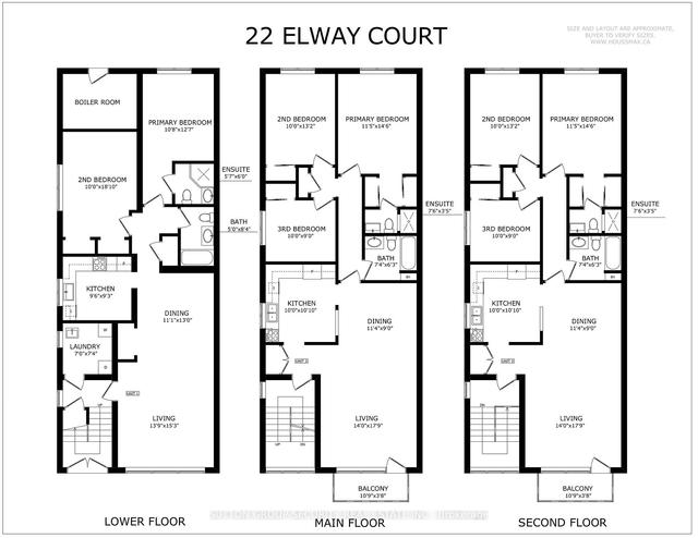 22 Elway Crt, House detached with 8 bedrooms, 6 bathrooms and 6 parking in Toronto ON | Image 35