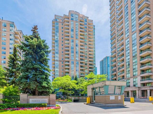 701 - 3 Pemberton Ave, Condo with 1 bedrooms, 1 bathrooms and 1 parking in Toronto ON | Card Image