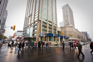 Yonge and Bloor is iconic.