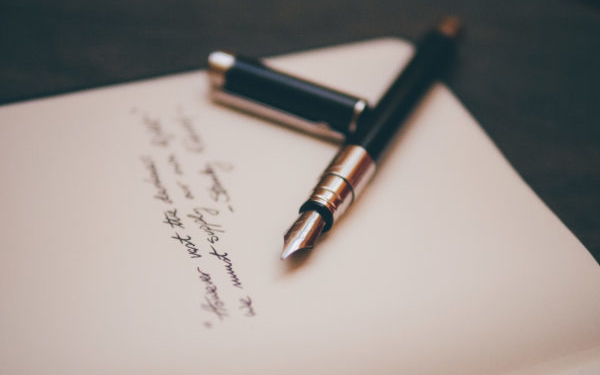 Writing a letter to the seller