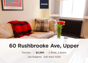 60 Rushbrooke Avenue Upper Unit