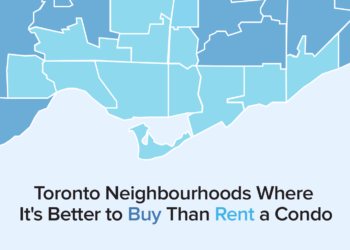 Toronto Neighbourhoods Where It’s Better to Buy a Condo