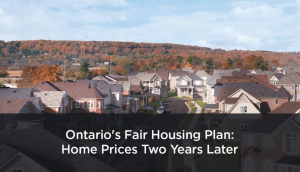 How Have Ontario Home Prices Changed Since The Fhp Zoocasa - 
