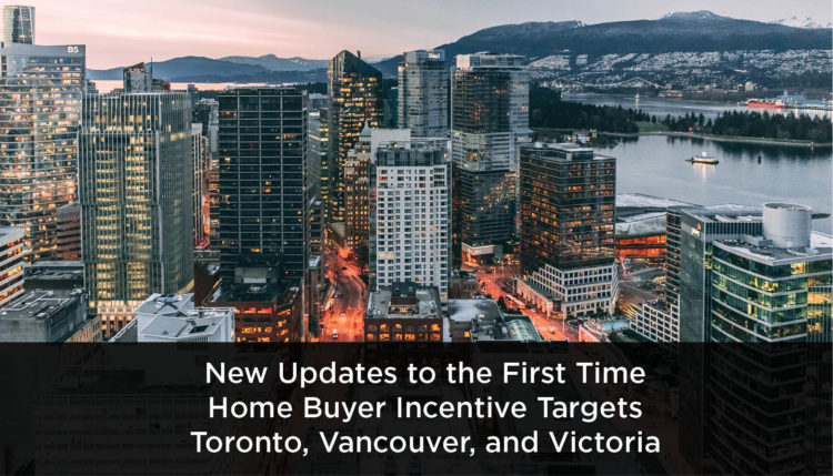 FTHBI Increases in Vancouver, Victoria, Toronto