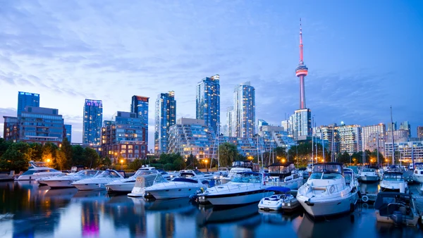 A view of Toronto from the mariner.