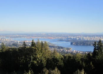 Skyline view of Vancouver