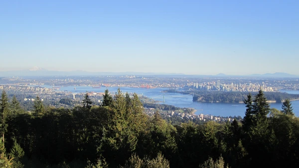 Skyline view of Vancouver