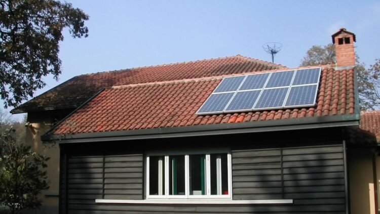 Solar Panels on Residential Home