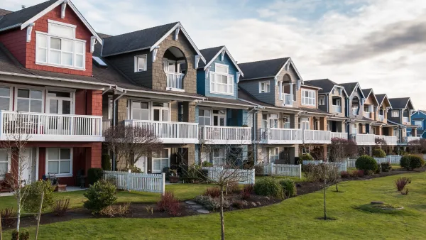 A row of houses