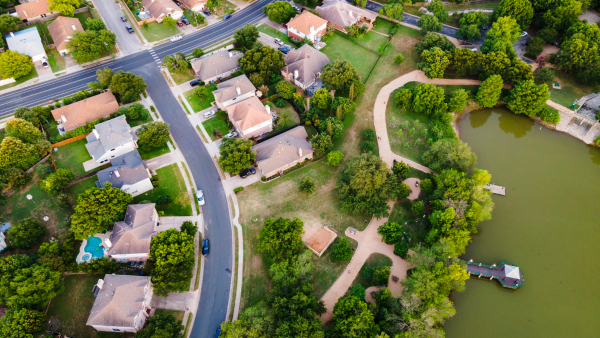 A suburb.