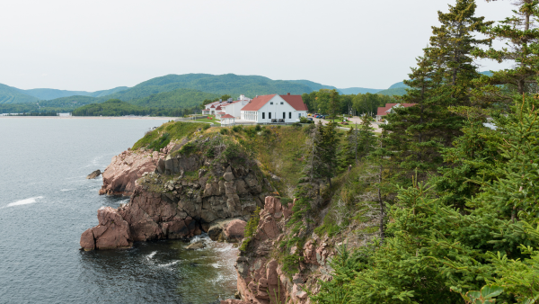 The Cape Breton Highlands in Nova Scotia.