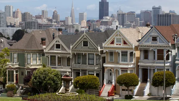 A row of homes in San Francisco