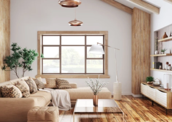A minimalistic living room