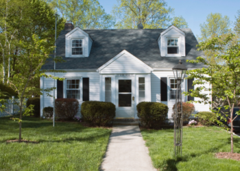 Exterior of a house.