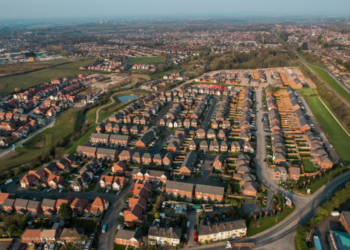 A community of houses.