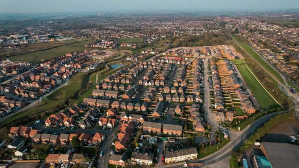 A community of houses.