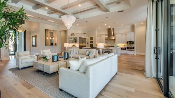 A modern living room