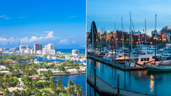 Fort Lauderdale and Victoria.