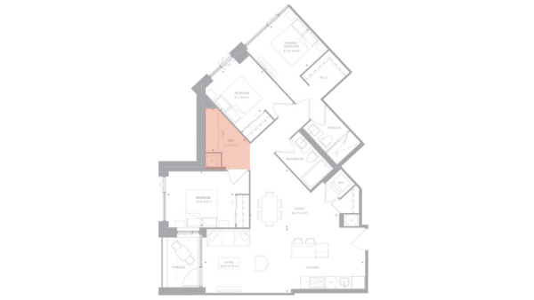 Scale Developments 1181 Queen St. W. Floorplan