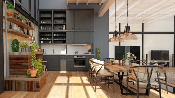 Modern interior.