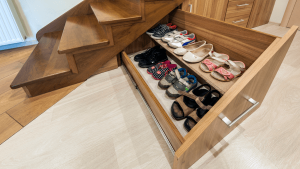 clever storage solutions stairs