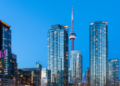 The Toronto skyline.