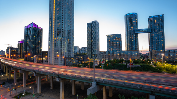 Downtown Toronto.