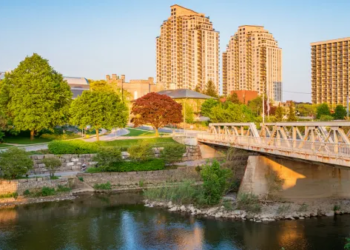 View of London, Ontario.