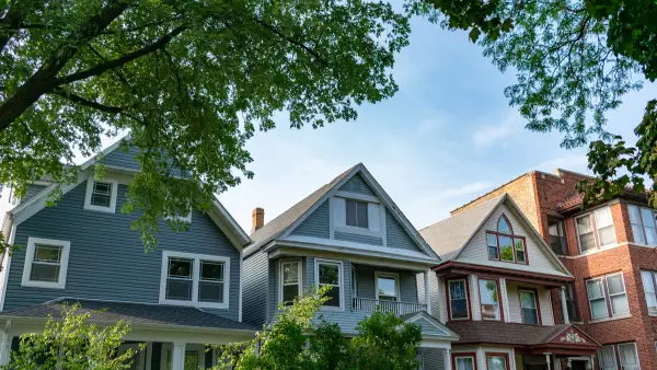 A row of houses