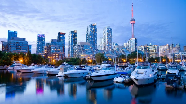 Toronto waterfront.