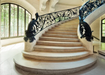 An elegant staircase