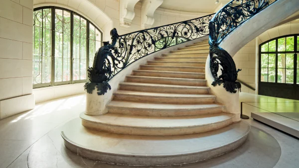 An elegant staircase