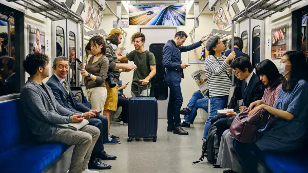 People on subway.