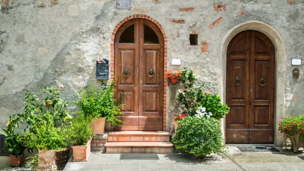 Italian door.