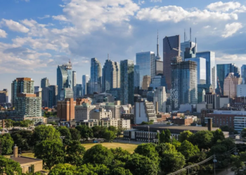 View of Toronto skyline