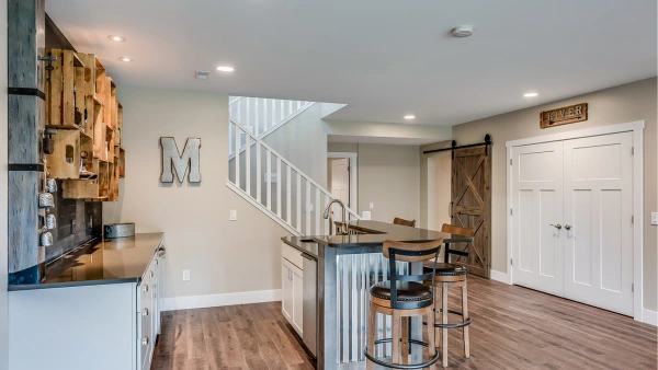 A basement suite