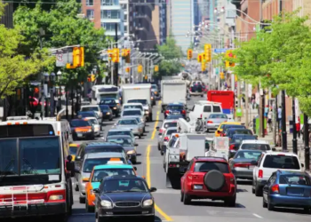 Traffic in Toronto