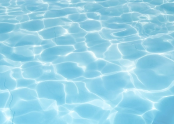 A picture of pool water