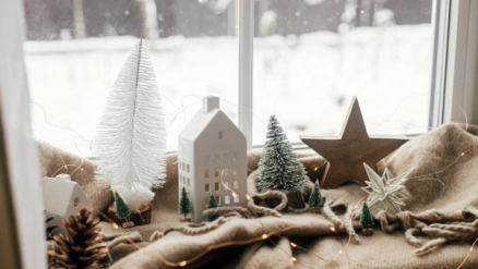 Winter decorations.