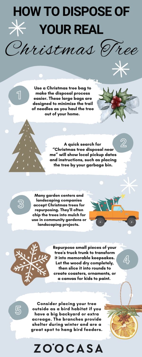 How to Dispose of Your Real Christmas Tree
