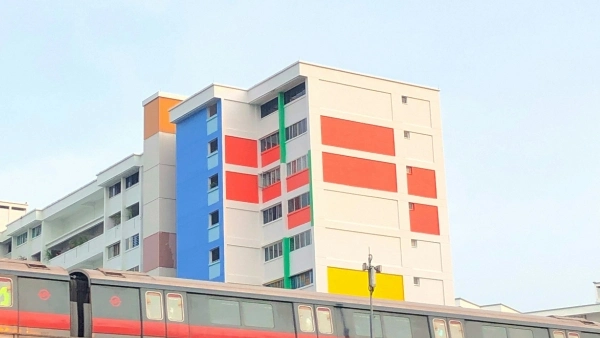 colourful condo