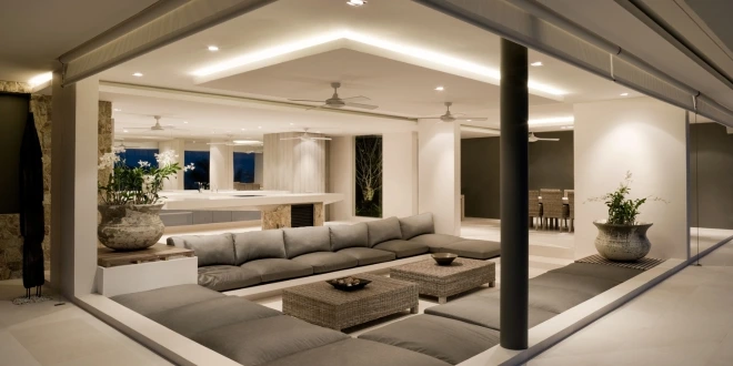 A modern living room