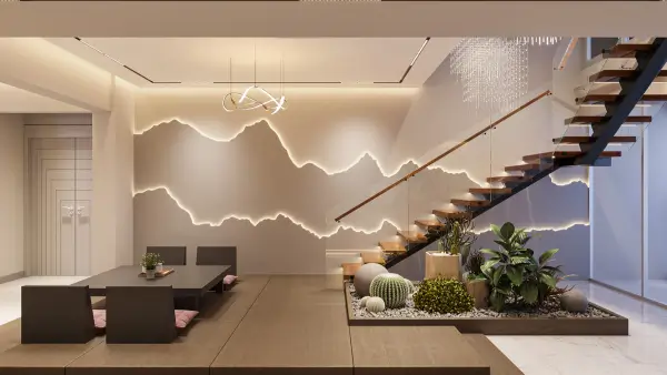 Ambiant home lighting.