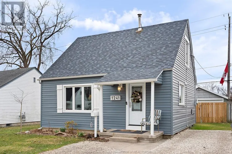 1241 California, Windsor, ON outside the property.